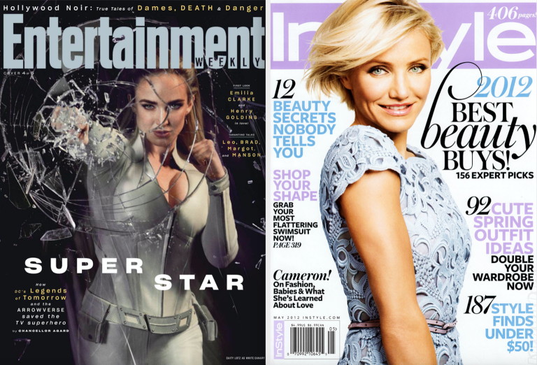 No More Paper Trail—Entertainment Weekly, InStyle End Print Publications