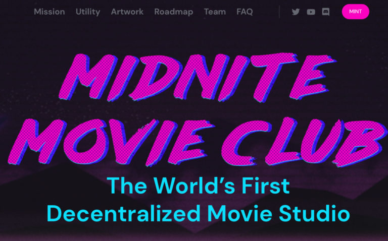MIDNITE MOVIE CLUB Aims to Decentralize Filmmaking Process