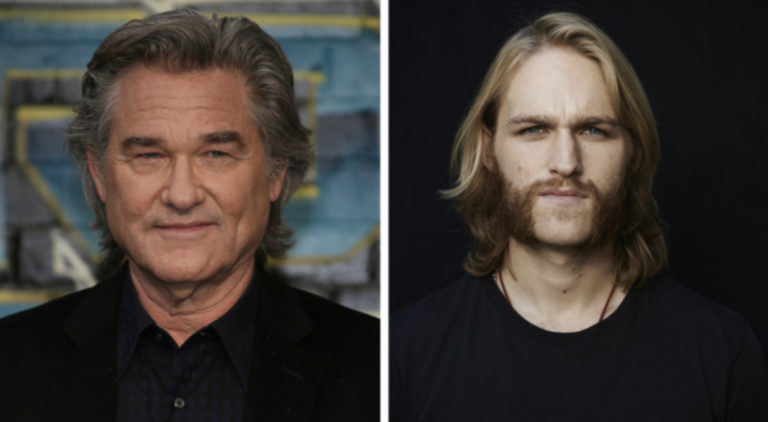 Father/Son Duo Kurt and Wyatt Russell Take on Godzilla and the Titans