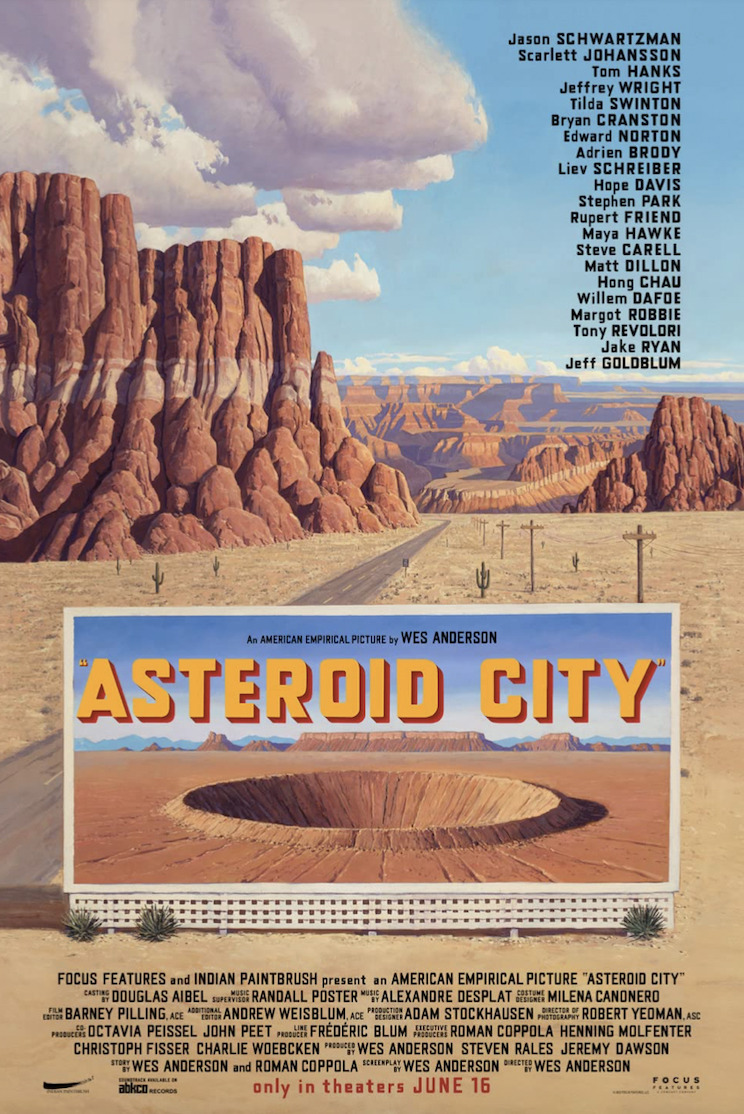 Wes Anderson’s Film “Asteroid City” – Official Trailer – Only In Theaters June 16 : Starring Tom Hanks, Jason Schwartzman, Scarlett Johansson, Bryan Cranston, Steve Carell, Margot Robbie