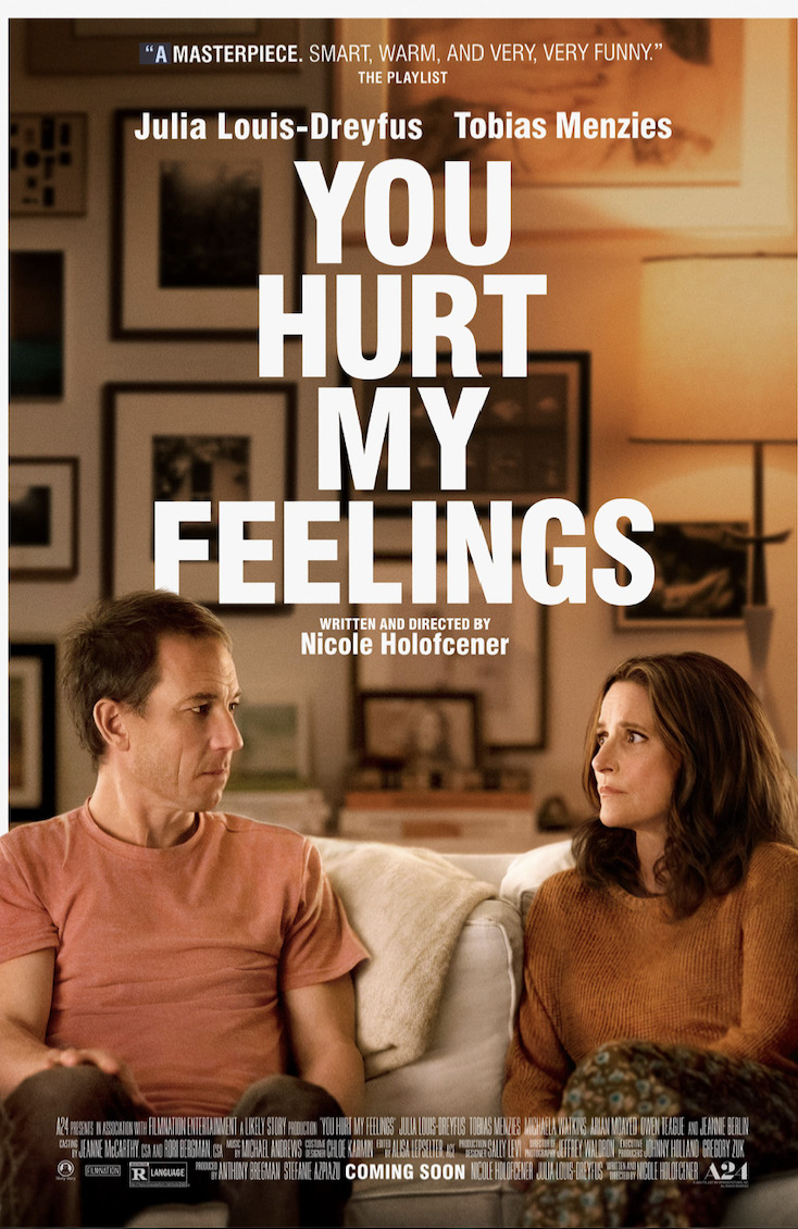 You Hurt My Feelings | Official Trailer HD | A24 : Starring Julia Louis-Dreyfus, Tobias Menzies