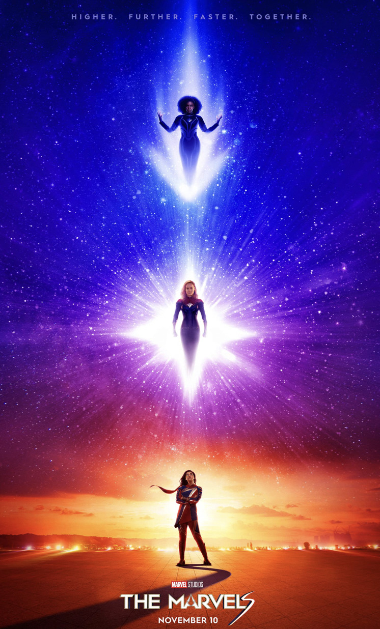 Marvel Studios’ The Marvels | Teaser Trailer : Starring Brie Larson, Iman Vellani,  Teyonah Parris  Samuel L. Jackson and Park Seo-joon