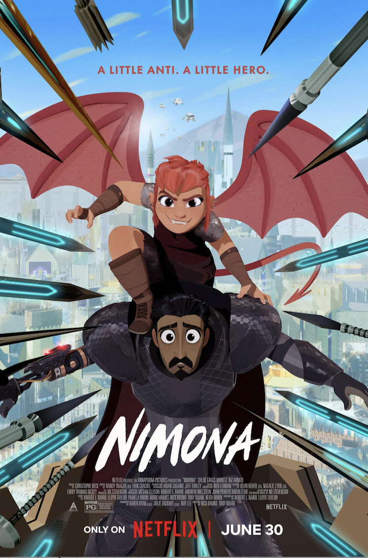 Nimona : Q&A with Producers karen Ann Ryan, Julie Zackary Directors Nick Bruno & Troy Quane, and Creator ND Stevenson