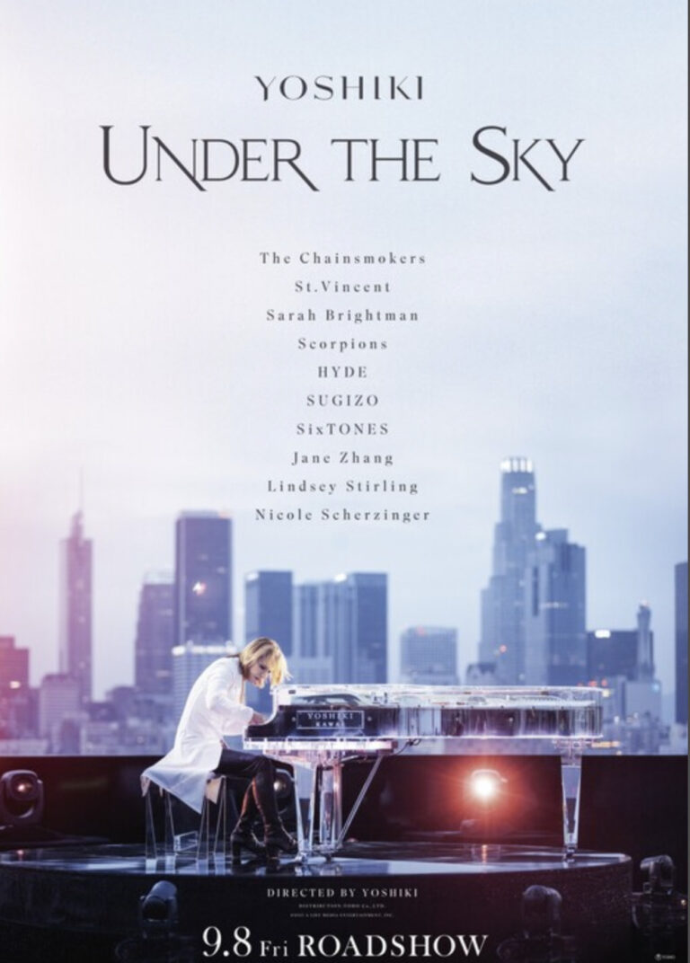 YOSHIKI’s First Directorial Film “Yoshiki : Under the Sky” Will be Released in Theaters on 9.8 In Japan