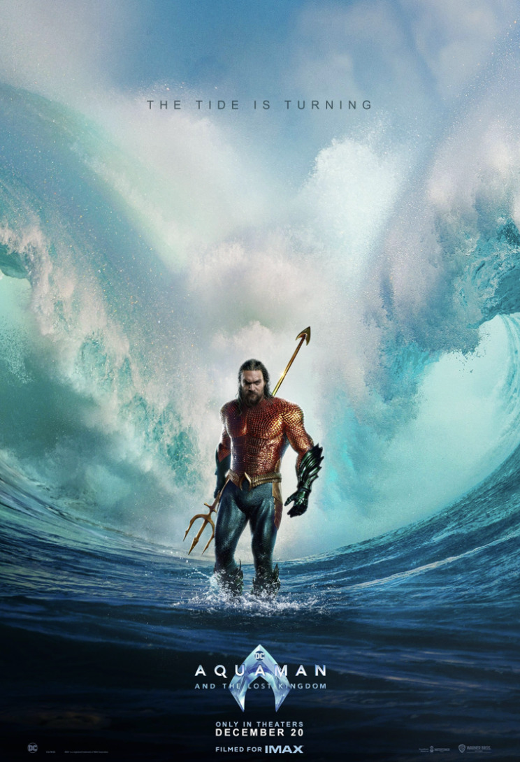 “Aquaman and the Lost kingdom” : Trailer : Starring Jason Momoa, Patrick Wilson, Amber Heard, Yahya Abdul-Mateen II and Nicole Kidman