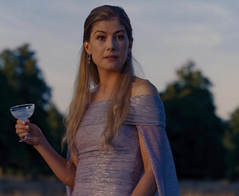 “Saltburn” : Press Conference with Actress Rosamund Pike