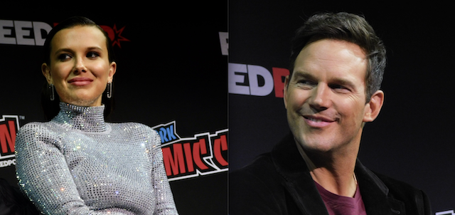 NYCC : The Electric State / Q&A with Actress Millie Bobby Brown, Actor Chris Pratt and Directors Russo Brothers