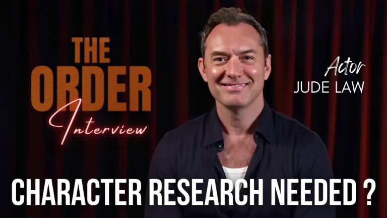 ‘The Order’ – Exclusive Video Interview with Jude Law