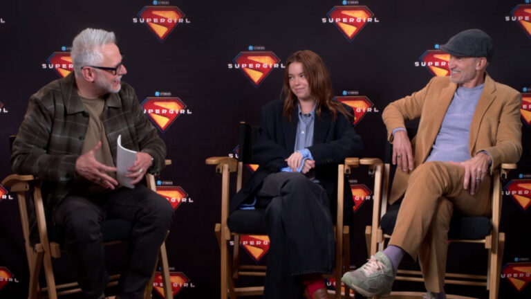 “Supergirl” Trailer Presentation: Q&A with James Gunn, Star Milly Alcock and Director Craig Gillespie