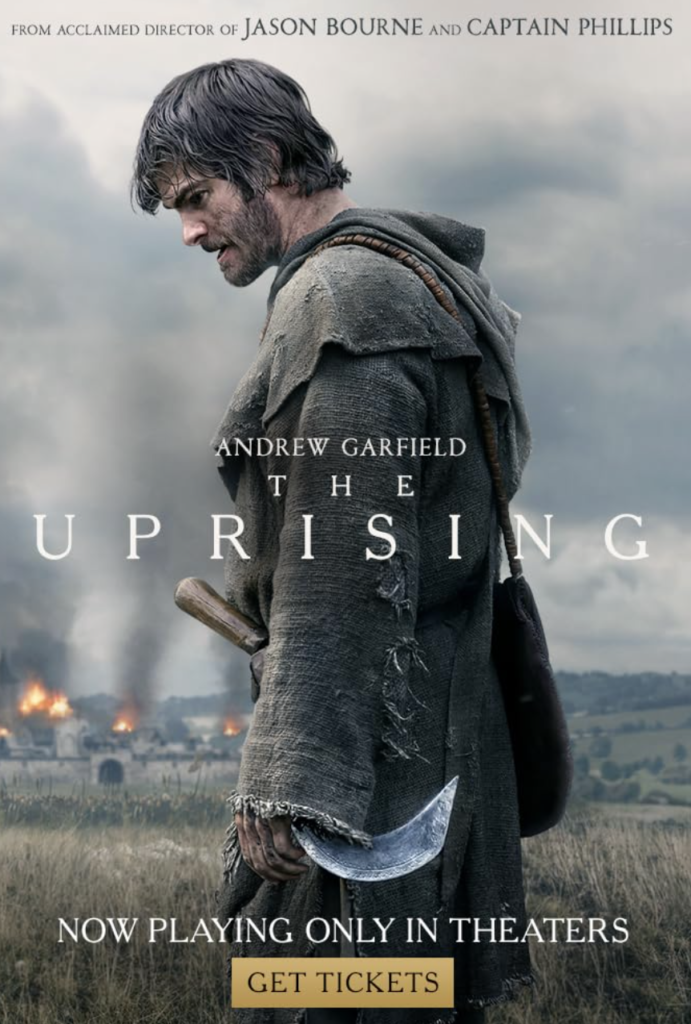 “The Uprising” : Press Conference with Actors Andrew Garfield, Thomasin McKenzie, Woody Norman, Katherine Waterson, Director Paul Greengrass and Historian Dan Jones